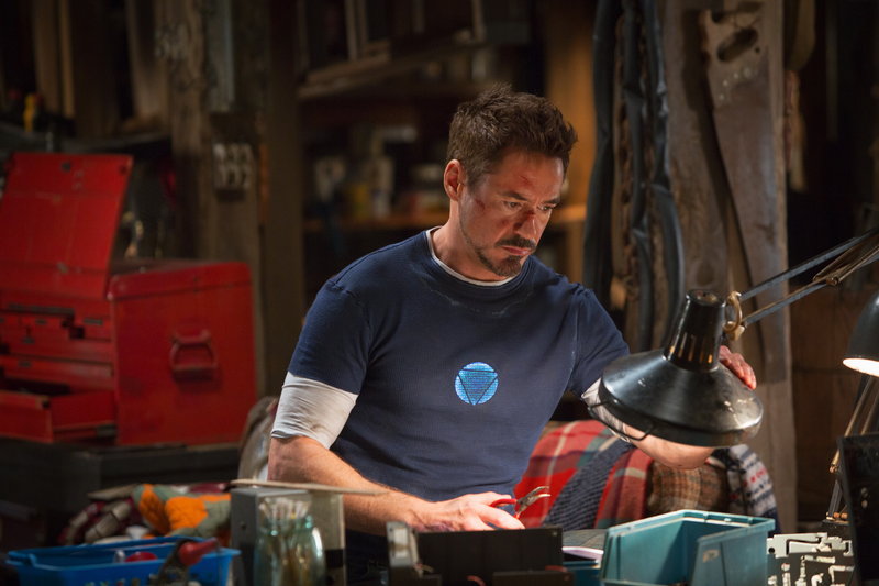 Robert Downey Jr. in “Iron Man 3.”