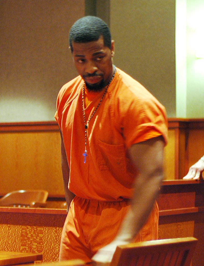 Fitzgerald Carryl, 31, of Brooklyn, N.Y., was sentenced on Tuesday, Sept. 24, 2013 in Cumberland County Unified Criminal Court to serve 8 1/2 in prison for trying to steal a Portland police officer's service pistol after his arrest on Oct. 1, 2012.