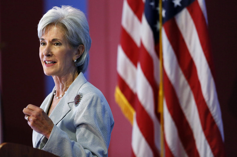 Health and Human Services Secretary Kathleen Sebelius said Tuesday that new health care exchanges will make insurance affordable for millions of Americans.