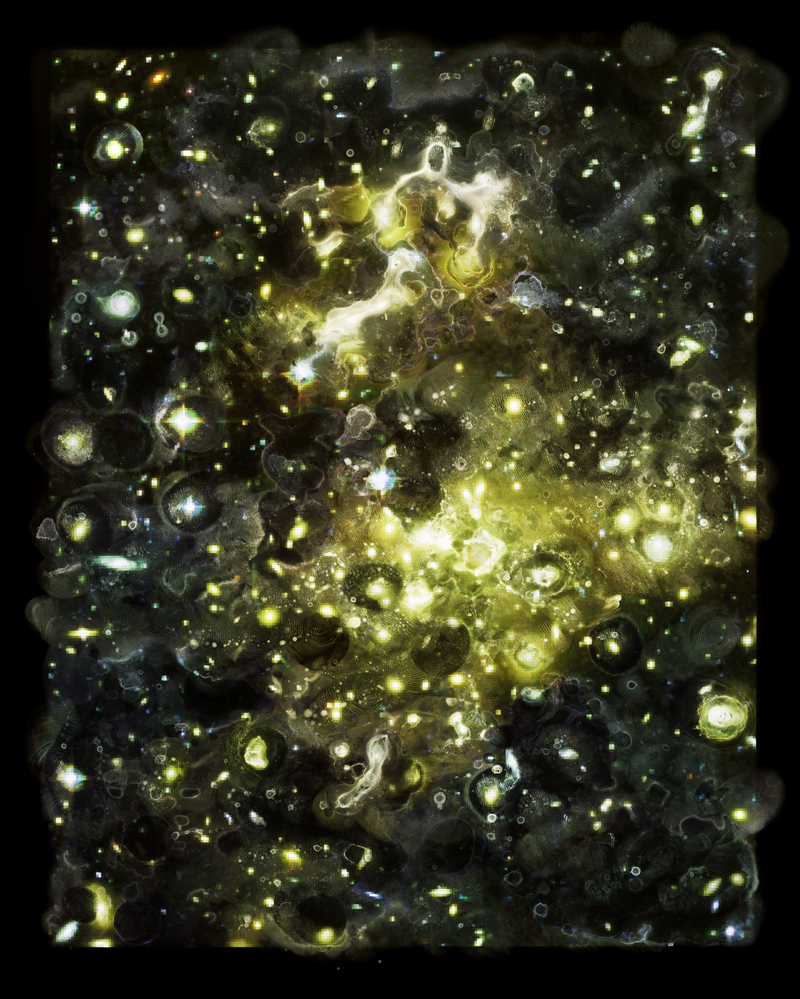"Star Field #4," inkjet print by Caleb Charland, courtesy of the artist and Gallery Kayafas, Boston