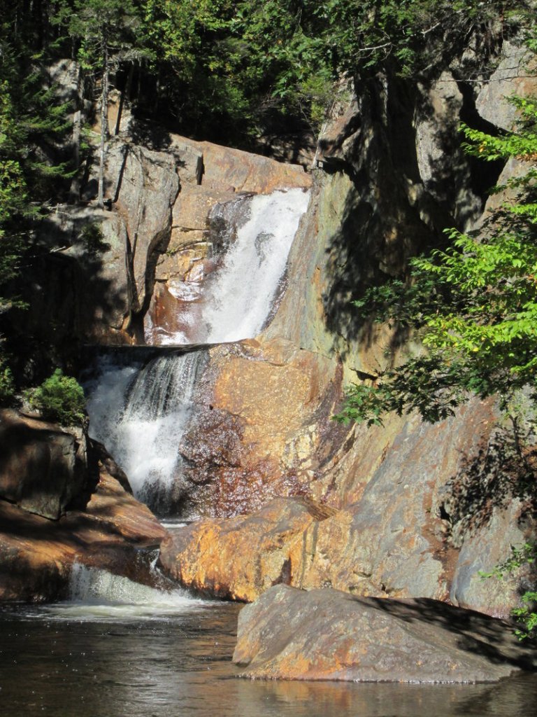 Smalls Falls consists of four interconnected falls that make up one of Maine’s most scenic rest stops.