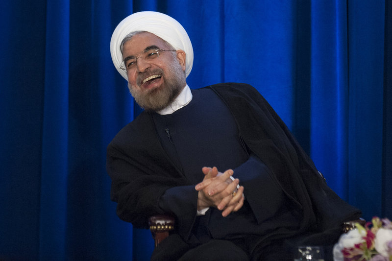 Iranian President Hassan Rouhani, seen in New York on Thursday, spoke with President Obama on Friday – ending some 30 years of silence between the two countries’ leaders.