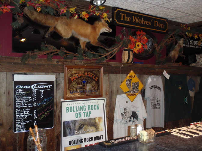 The White Wolf Inn in Stratton is a rural Maine outpost with funky decor and good, hearty, reasonably priced food.