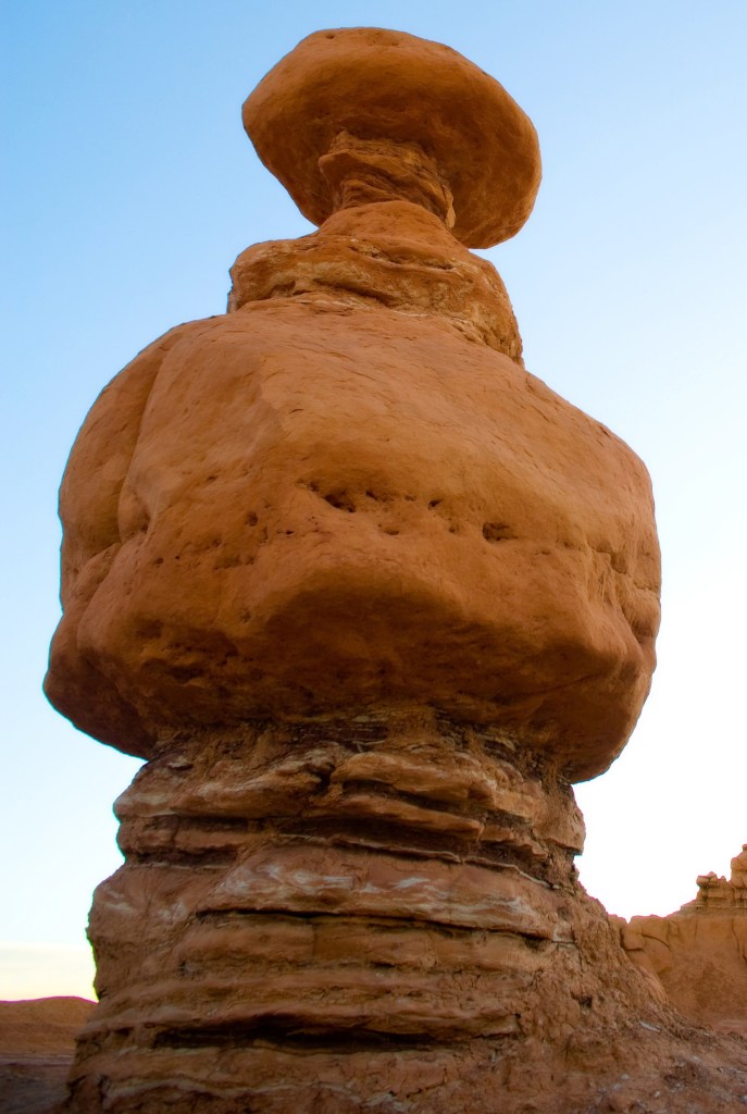 Ancient rock formations like this one in Utah’s Goblin Valley State Park are about 170 million years old.