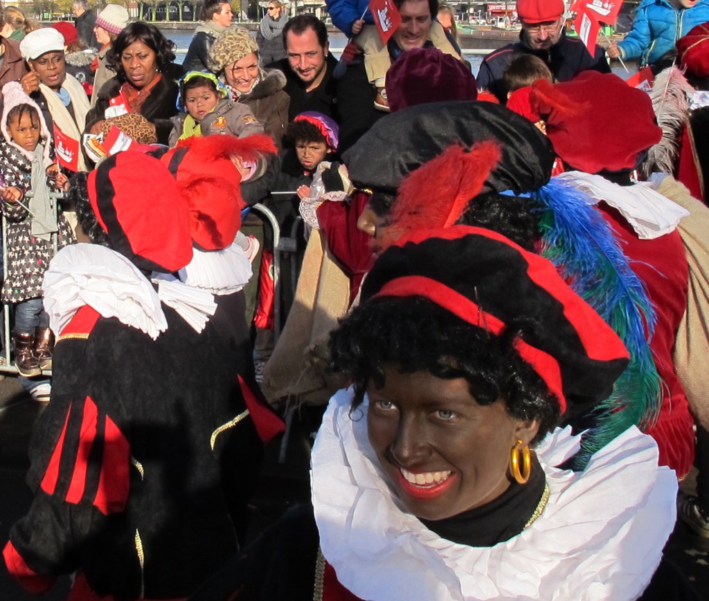 In the Netherlands, people dress up as “Zwarte Piet” or “Black Pete,” representing St. Nicholas’ helpers during the holiday. Critics, however, say the practice is offensive.
