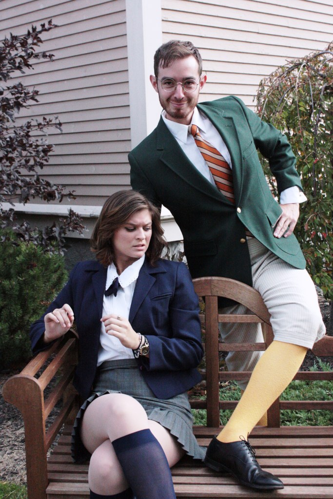 Rylee Doiron as Olivia and Max Waszak as Malvolio in Theater at Monmouth’s upcoming “Twelfth Night” tour.