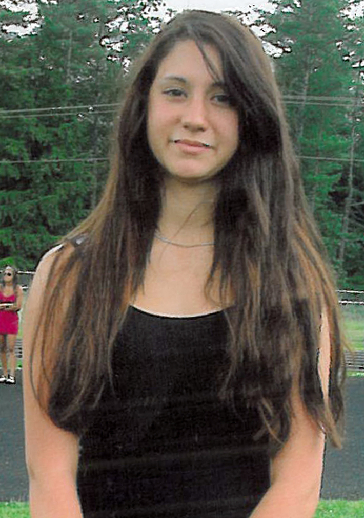 Photo released by Conway, N.H., police shows 14-year-old Abigail Hernandez of North Conway, N.H.