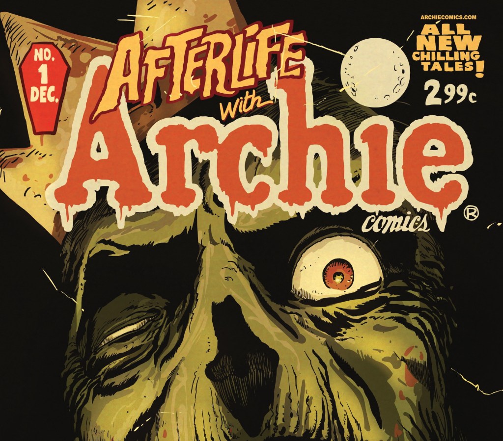 This image released by Archie Comics shows “Afterlife With Archie,” a series debuting Wednesday.