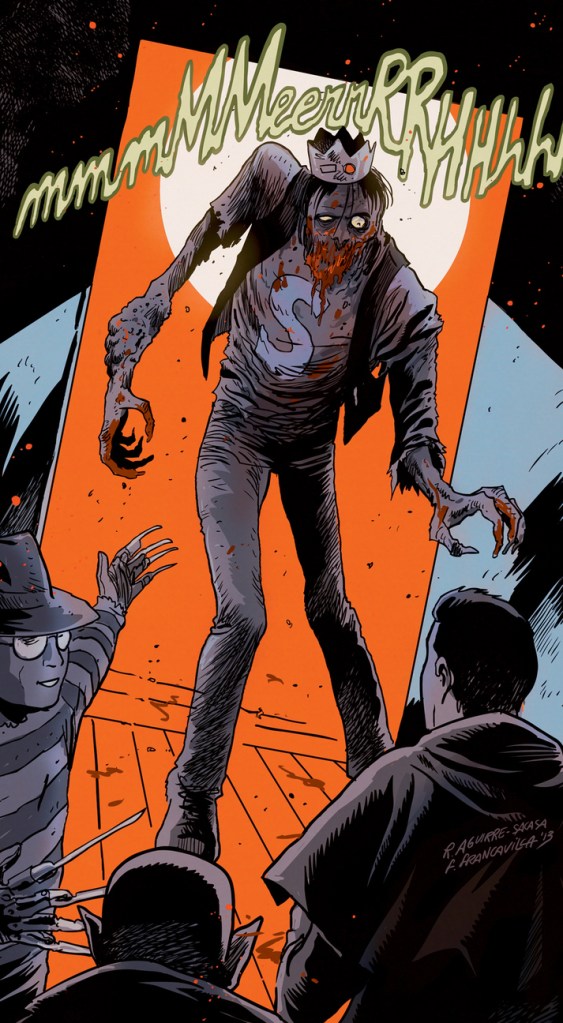 This image released by Archie Comics shows the character Jughead from”Afterlife With Archie.”