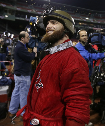 Jonny Gomes is one of the many newcomers who have played big roles on the field for the Red Sox while also changing the culture in the clubhouse.