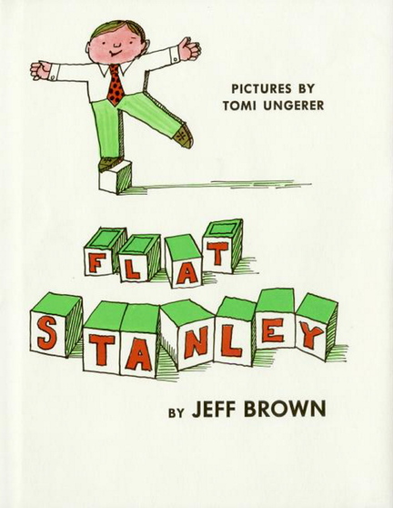 Ungerer's cover for the beloved children’s book “Flat Stanley.”
