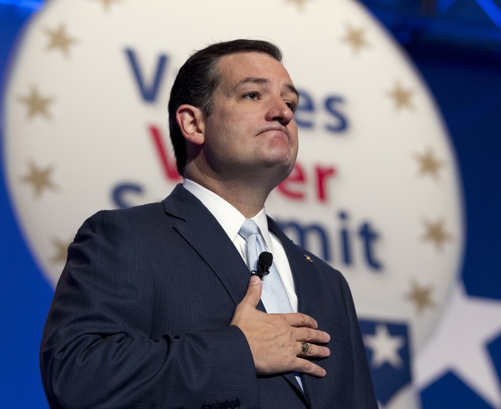 Sen. Ted Cruz, R-Texas, who staged a 21-hour filibuster, tried to shrug off the results of the latest polls.
