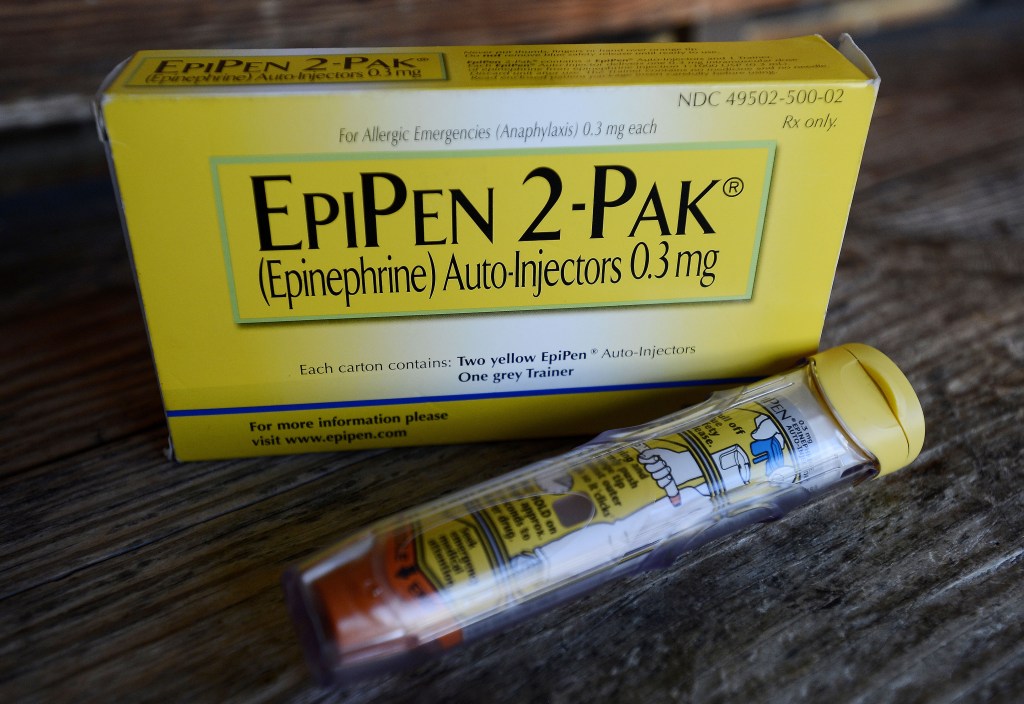 Among the suggestions for schools is to have on hand emergency allergy medicine such as EpiPens.