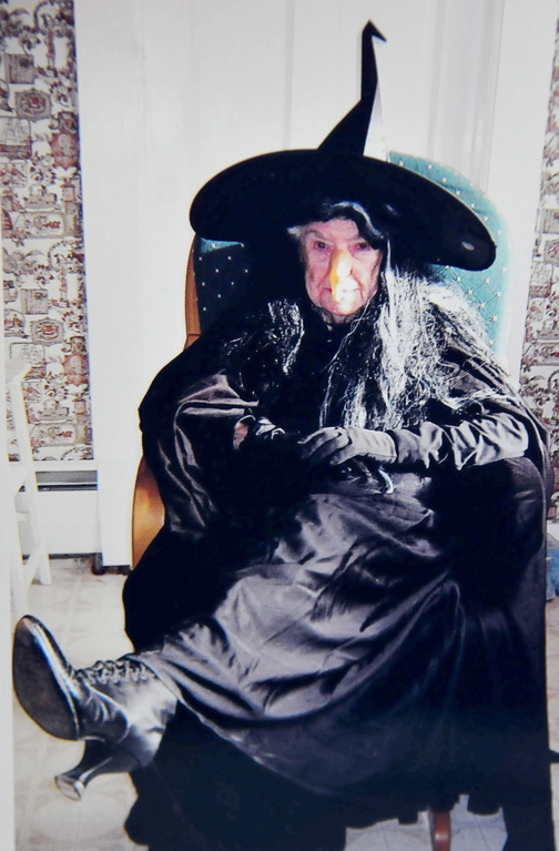 Tradition: Leola Roberts dressed as “Eldora” in 2010.