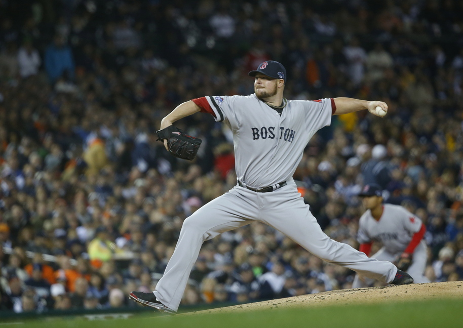 Boston Red Sox pitcher Jon Lester will start Game 1 of the World Series.