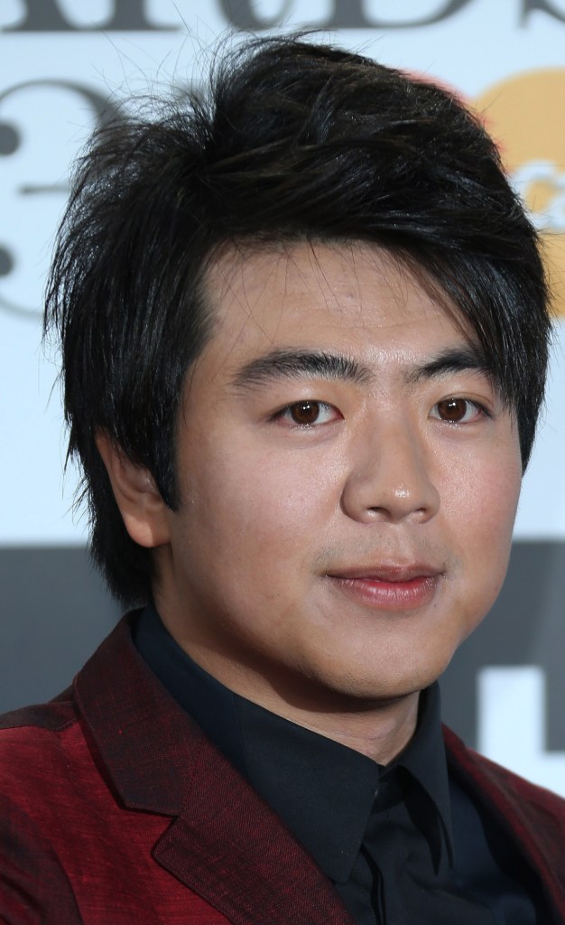 Chinese concert pianist Lang Lang arrives for the Classic BRIT Awards at the Royal Albert Hall in London.