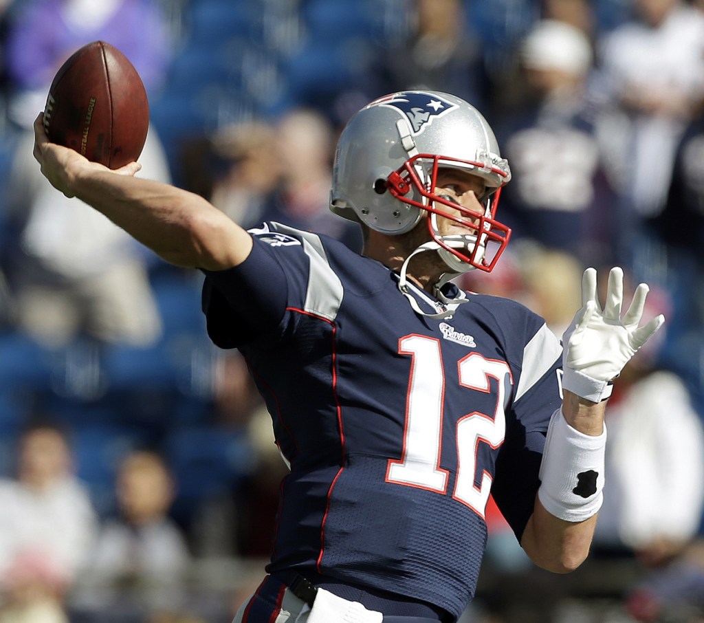 Quarterback Tom Brady’s right hand didn’t look so good on Sunday, and for much of the game his performance looked worse. But he says he’s fit to go next week against Pittsburgh.