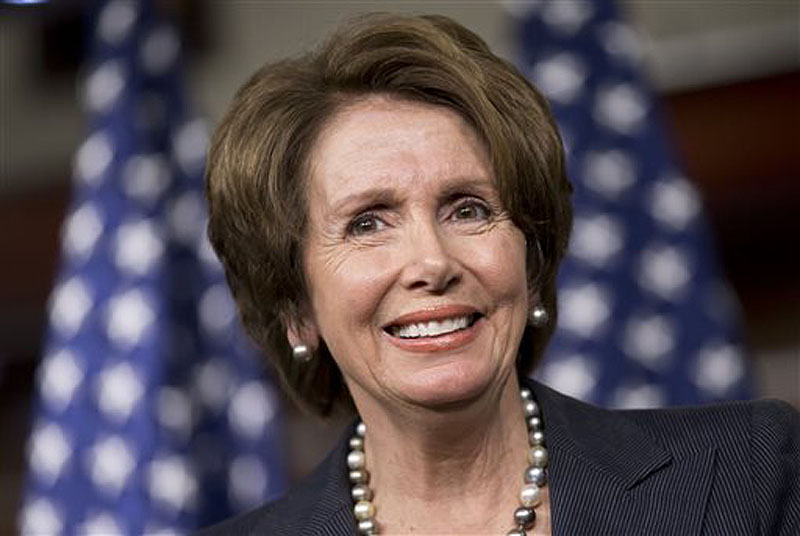 Rep. Nancy Pelosi, D-Calif., is among the nine women inducted into the National Women's Hall of Fame on Saturday.