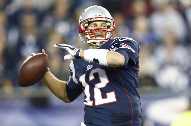 Tom Brady was on the verge of a second straight game without a TD pass, until he engineered the last-minute drive that saved the Patriots.