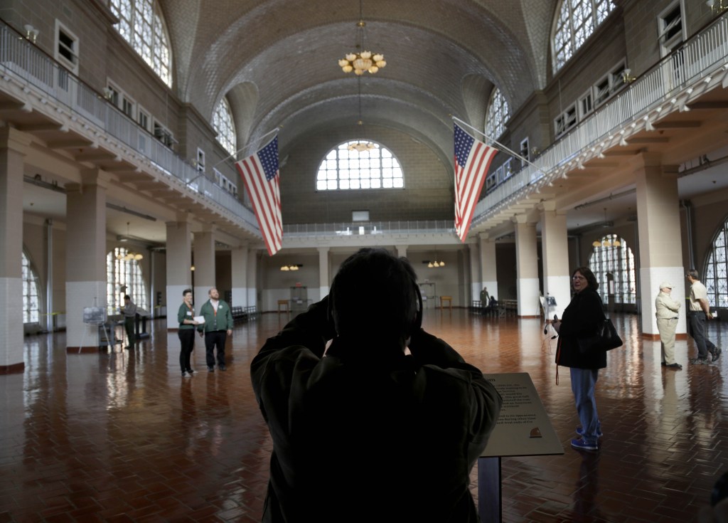Just as the nation grew by assimilating the immigrants who arrived at Ellis Island, above, Maine could do more to grow its workforce by increasing services for newly arrived immigrants.