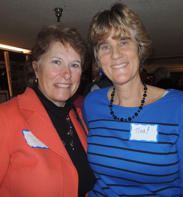 Co-founders of Painting for a Purpose Jane Ellis, left, of Old Orchard Beach and Tina Edwards of Freeport.