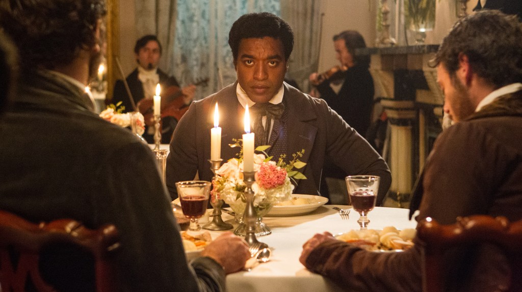 Chiwetel Ejofor as Solomon Northup in a scene from “12 Years a Slave,” which arrives in local theaters this week.