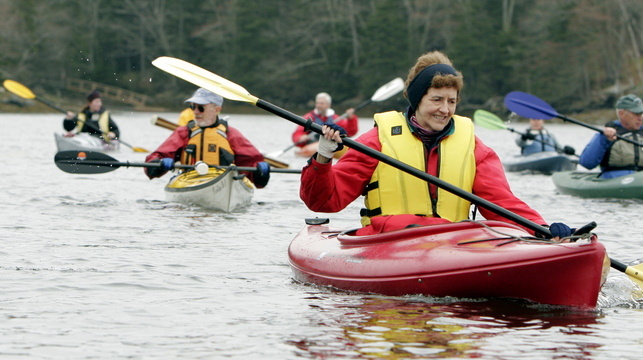 Nancy Marshall of New Hampshire, who owns a cottage on Pemaquid Pond, has long enjoyed the Pemaquid Paddlers’ weekly expeditions from May to November. But the group now finds itself without a captain as John Will would rather someone else handle the immense organizing.