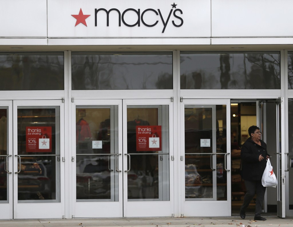 For the quarter ended Nov. 2, Macy’s earned $177 million, or 47 cents per share. That compares with $145 million, or 36 cents per share, a year ago.