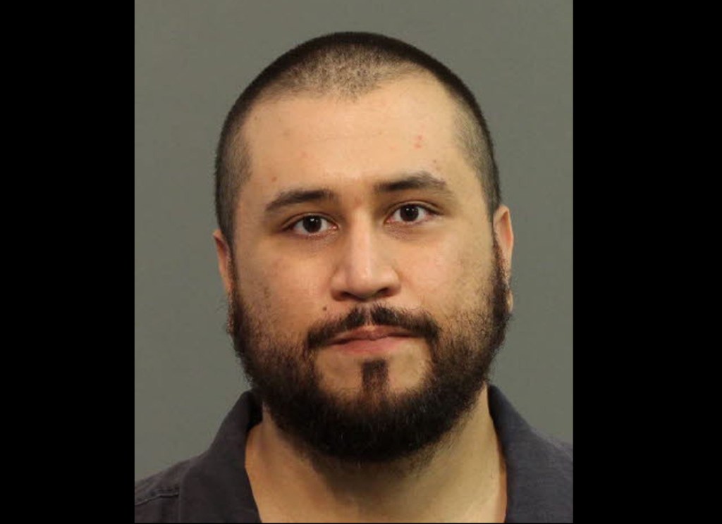 This image provided by the Seminole County Sheriff’s Office shows former neighborhood watch volunteer George Zimmerman after he was arrested Monday, Nov. 18, 2013, in Apopka, Fla. Authorities said they responded to a disturbance call at a house earlier in the day.