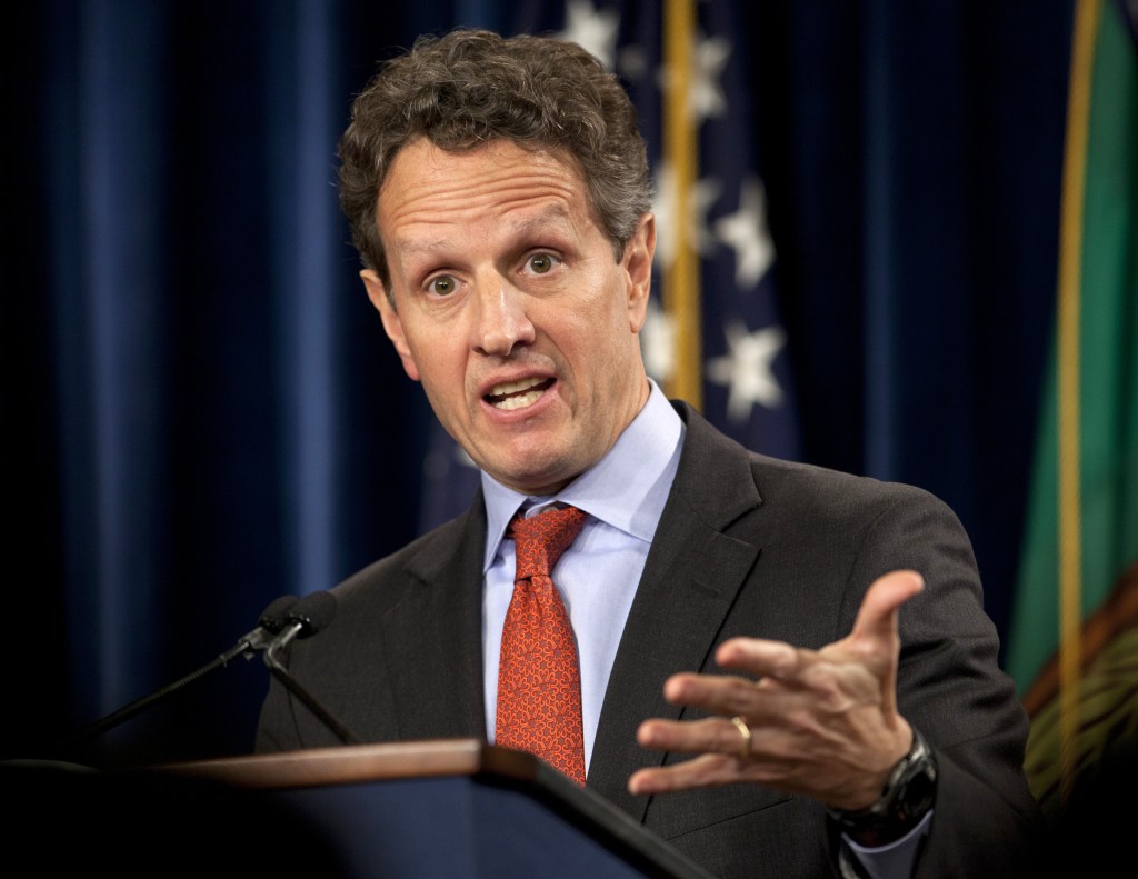 Former Treasury Secretary Timothy Geithner is joining private equity firm Warburg Pincus LLC. The firm announced on Saturday that Geithner will serve as president and managing director of the firm starting March 1, 2014. Geithner played a central role in devising the U.S. government’s response to the financial crisis of 2008-2009.