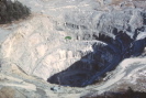 This photo from the 1970s shows the then-active Callahan Mining Corp. open pit in Brooksville. Maine’s most recent metal ore mine, now a federal Superfund site, has led to elevated levels of toxic heavy metals in the surrounding coastal estuary. The Board of Environmental Protection continues its review Thursday of controversial changes proposed to Maine mining regulations.