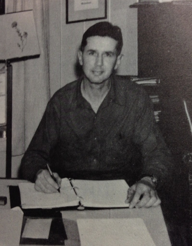 George B. Richardson is shown in 1960, when he wrote “The History of Bustin’s Island.”