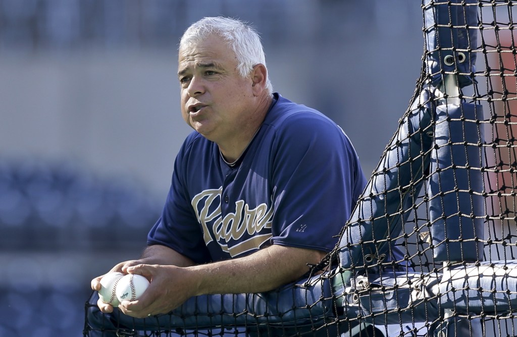 Rick Renteria, who managed the Sea Dogs for two years, was the San Diego bench coach last year. The Cubs are set to name him manager.