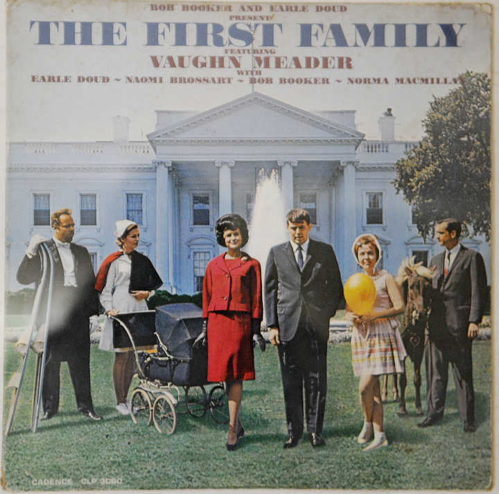 Abbott Vaughn Meader’s most famous comedy album, “The First Family,” in 1962.