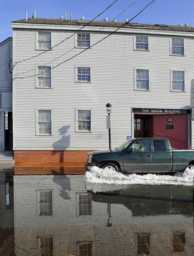 Flooding on Portland’s waterfront caused by a high tide in 2011 could become worse, a letter writer says, if actions such as new power plant pollution limits aren’t taken.