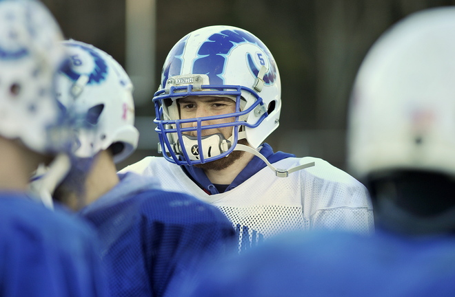 Nick Emmons looked forward to this moment, this situation, for years. And now he’s here, the Kennebunk High quarterback approaching the state championship game Friday night against Cony.