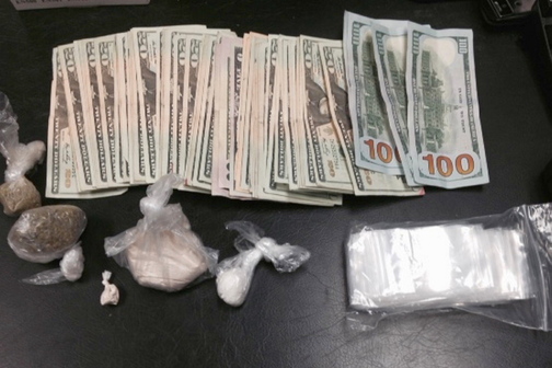 Confiscated: State police confiscated 53 grams of heroin, 10 grams of crack cocaine, about $1,400 in cash and a small amount of marijuana from a couple arrested on Interstate 95 in Benton on Friday.