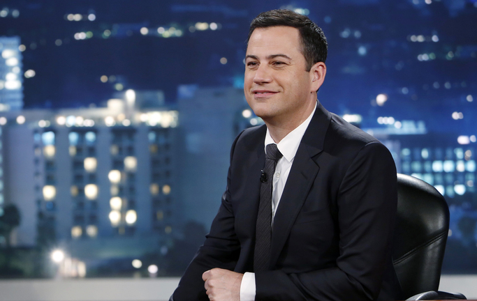 ABC’s Jimmy Kimmel encouraged parents to tell their children that they had eaten all of their Halloween candy.