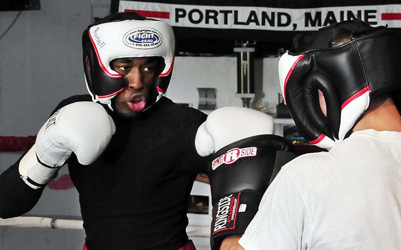 Russell Lamour is one of the fighters Saturday night on the first Portland Expo card in 20 years.