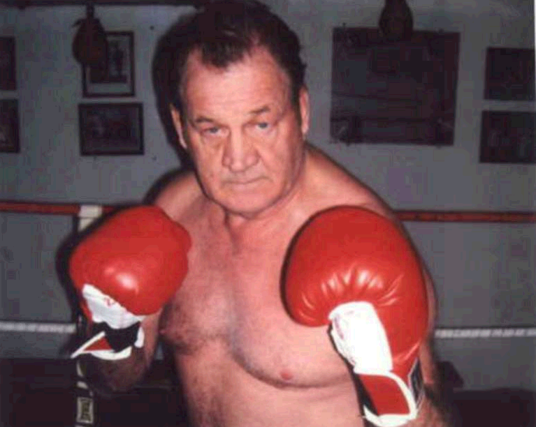 These days Jim McDermott, at 71, is lacing them up in a retirement community in Florida, where he still works a heavy bag three times a week.
