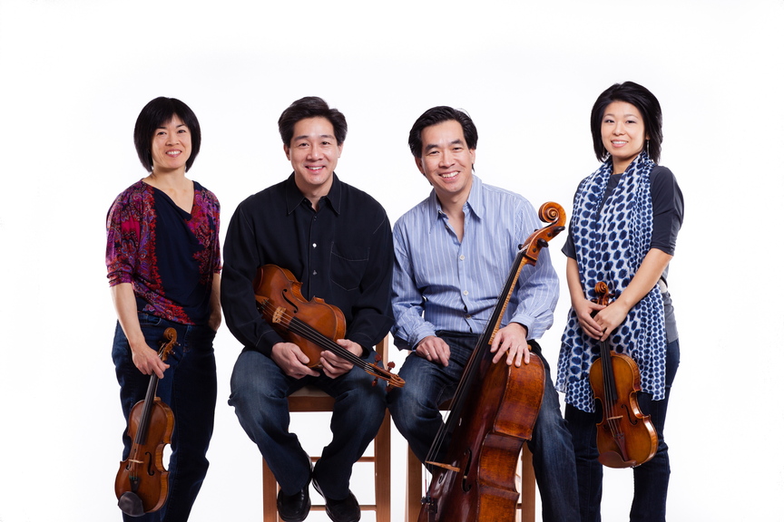 Phillip, left, and David Ying (with other members of the Ying Quartet, Janet Ying and Ayano Ninomaya, right) will replace Lewis Kaplan, founding director of the Bowdoin International Music Festival, in 2014.