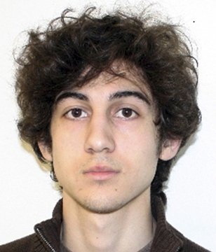 This file photo by the Federal Bureau of Investigation shows Dzhokhar Tsarnaev, the surviving suspect in the Boston Marathon bombings who is accused in two bombings that killed three people and injured more than 260 others near the finish line of the April 15 marathon.