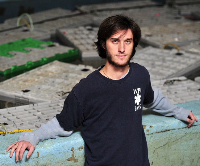 Kyle Murdock, 24, founded Sea Hag Seafood after hearing lobstermen in his family ask Maine has no lobster processors.