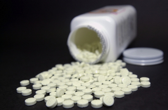 This 2001 file photo shows methylphenidate pills, a generic form of the drug Ritalin. About 6 percent of U.S. teenagers report using a psychiatric medicine, such as an antidepressant or attention-deficit treatment, as the rate of drug use for such conditions levels off.