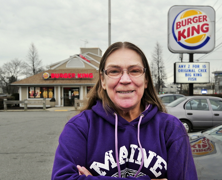 Billie Jo Leeman of Westbrook said her short stint at a McDonald’s was “the hardest job I’ve ever done for $6.75 (an hour).”