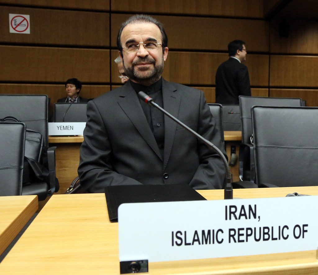 Reza Najafi, Iran’s International Atomic Energy Agency envoy, awaits a meeting of the board of the U.N.’s nuclear watchdog in Vienna on Nov. 28. A nuclear deal with Tehran merits serious consideration, a reader says.