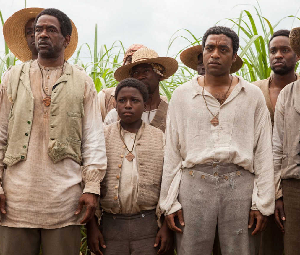 Chiwetel Ejiofor, right, in “12 Years a Slave.”