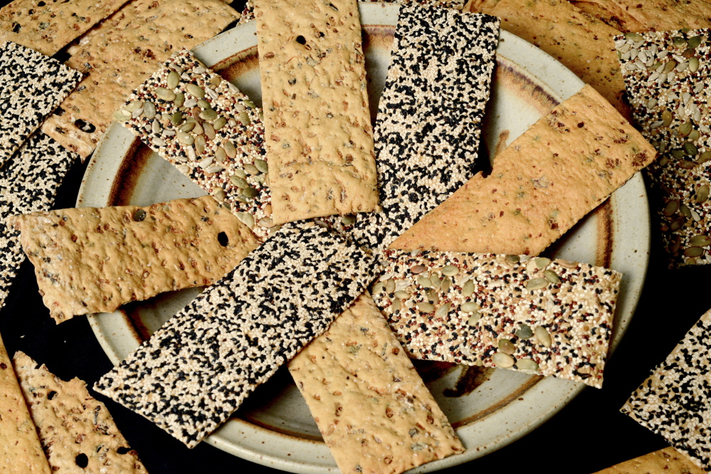 Diane Romagnoli's Craquelins are artisanal flatbread crisps topped with different seeds to give them color, texture and crunch.