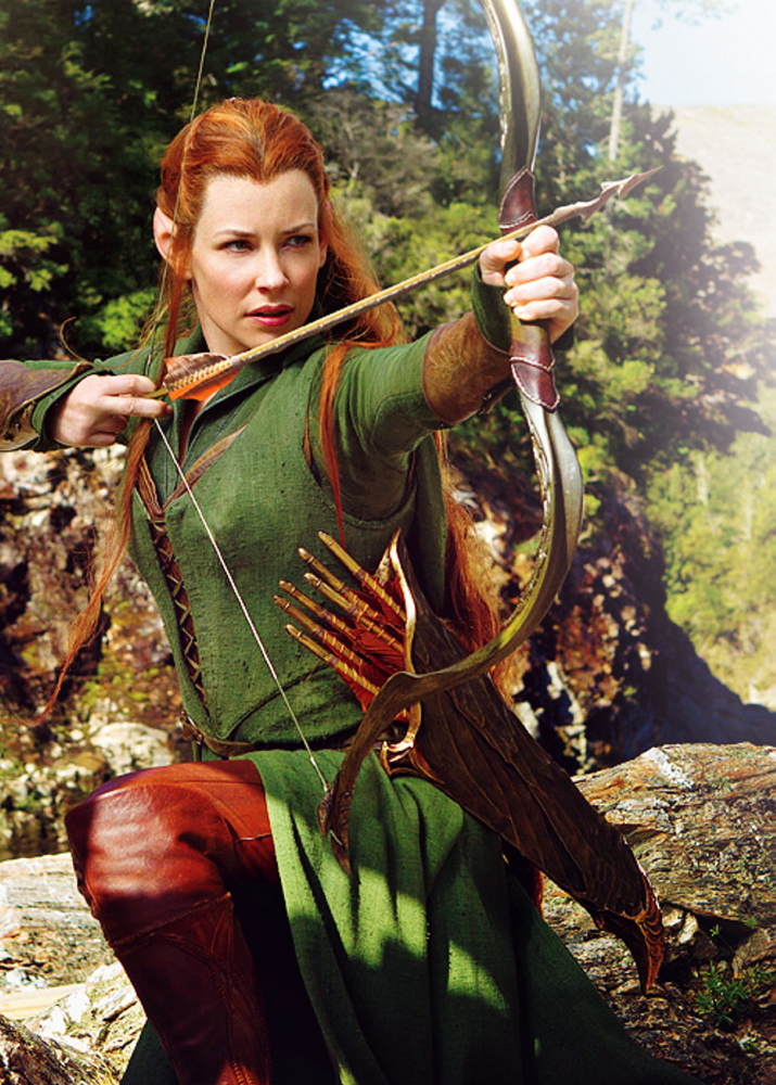 Evangeline Lilly is the elf warrior Tauriel.