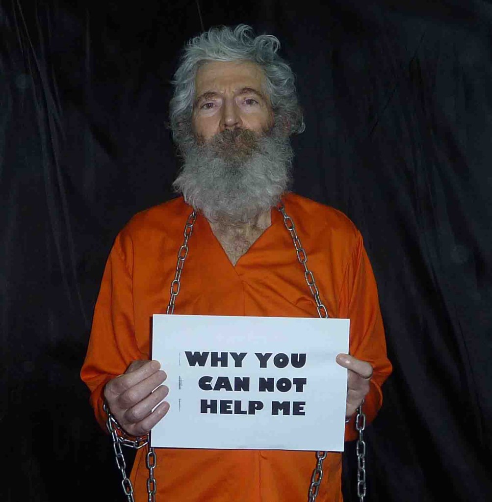 This undated handout photo provided by the family of Robert Levinson, shows retired-FBI agent Robert Levinson in a photo the family received in April 2011.